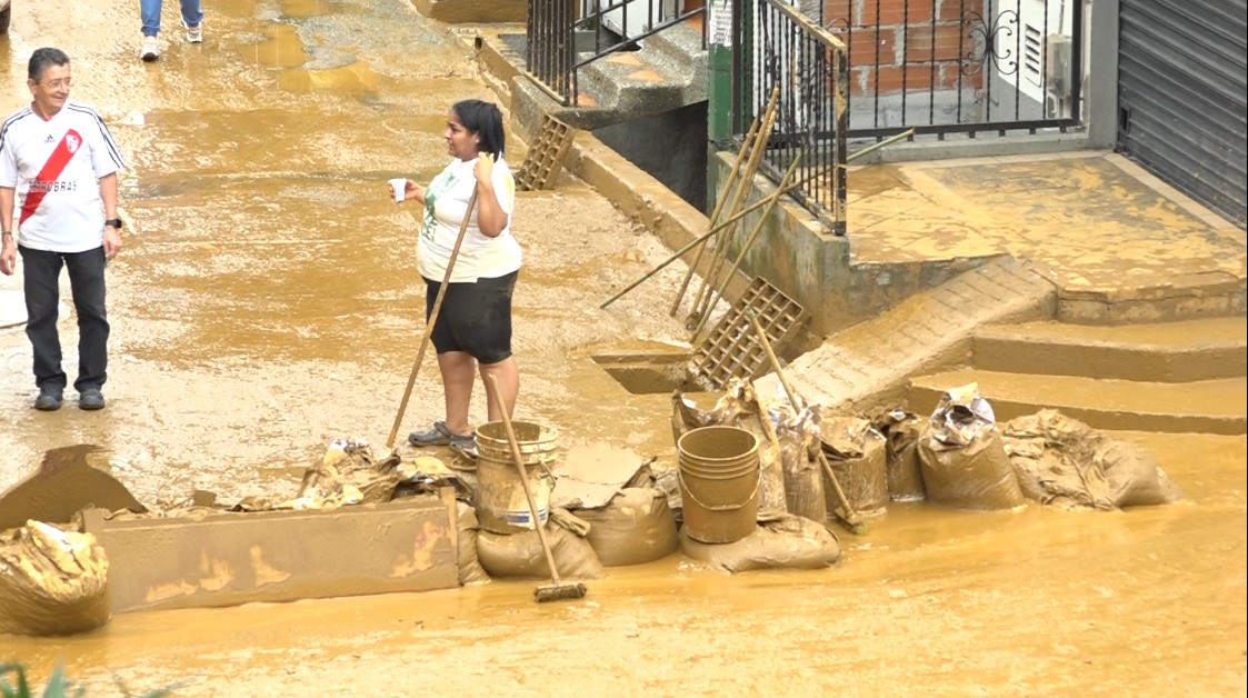 Fotos | Así está Santo Domingo tras deslizamiento de tierra en los límites de Bello