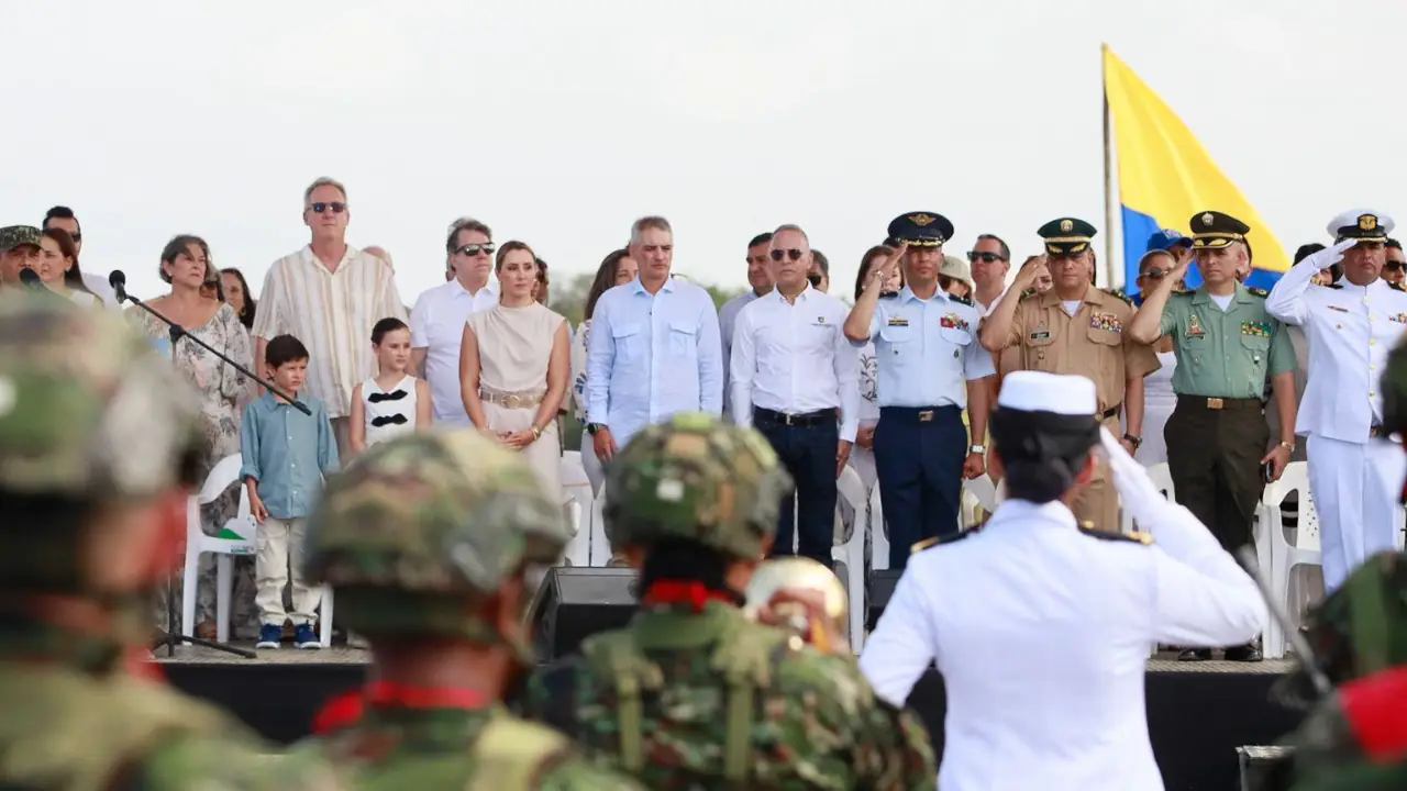 Todo un espectáculo: El mar de Antioquia fue protagonista en la conmemoración del 20 de Julio