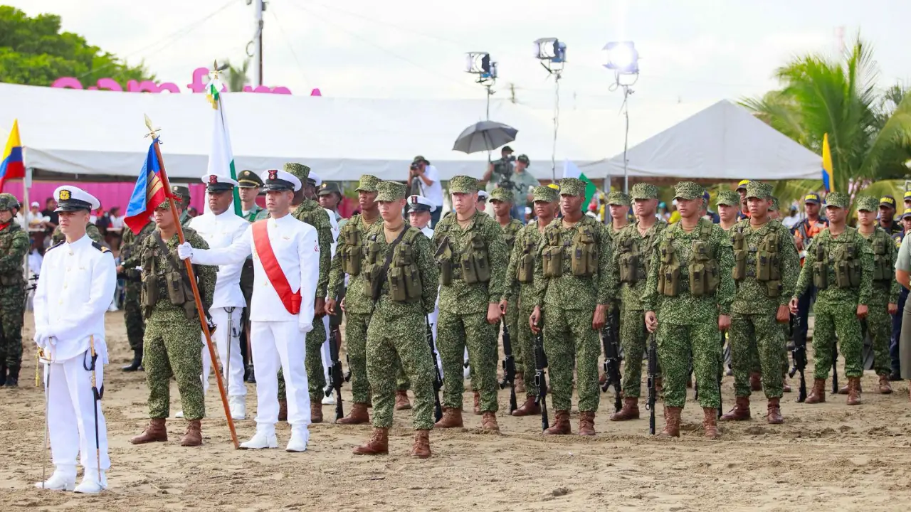 Todo un espectáculo: El mar de Antioquia fue protagonista en la conmemoración del 20 de Julio