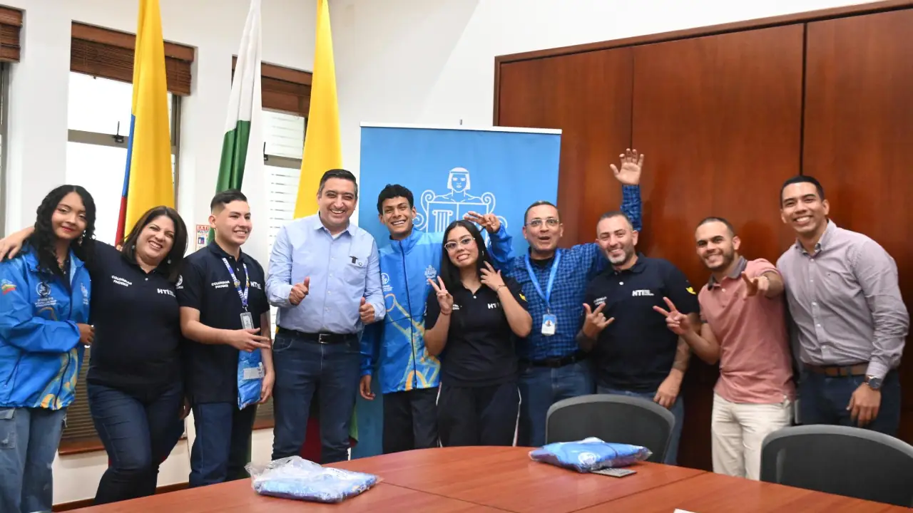 ¡Qué orgullo! Estudiantes de Itagüí representarán a Colombia en mundial de robótica en Corea del Sur