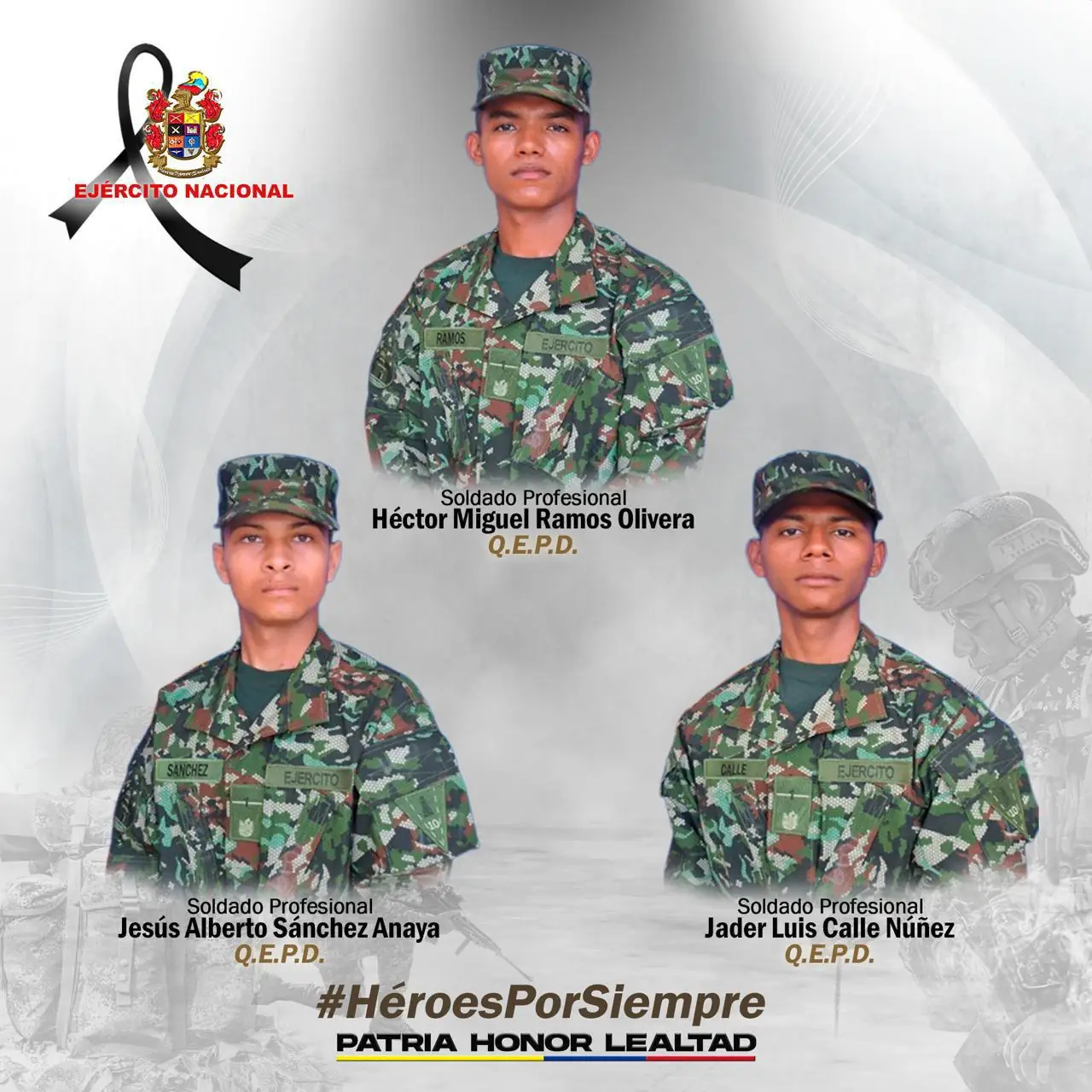 Tres soldados muertos y ocho heridos tras ataque con drones en Norte de Santander