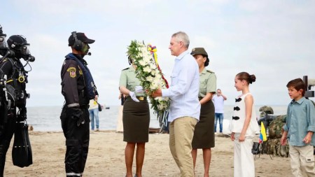 Todo un espectáculo: El mar de Antioquia fue protagonista en la conmemoración del 20 de Julio