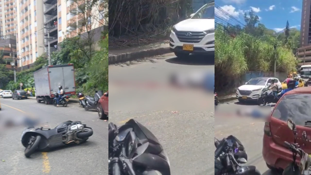 ¡Dios mío! Motociclista murió en accidente en Robledo: cayó de la moto y un camión lo atropelló Accidente Robledo
