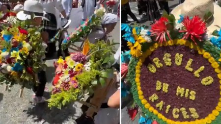 Así se vivió el Desfile de Silleteritos en Santa Elena este 20 de julio