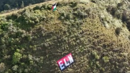 Bandera-ELN-San-Antonio-de-Prado