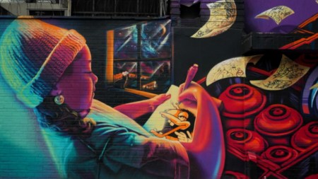 Con un mural de 560 metros cuadrados, Medellín inaugura su primera Bienal de Graffiti y Arte Urbano Bienal-de-Graffiti-Arte-Urbano