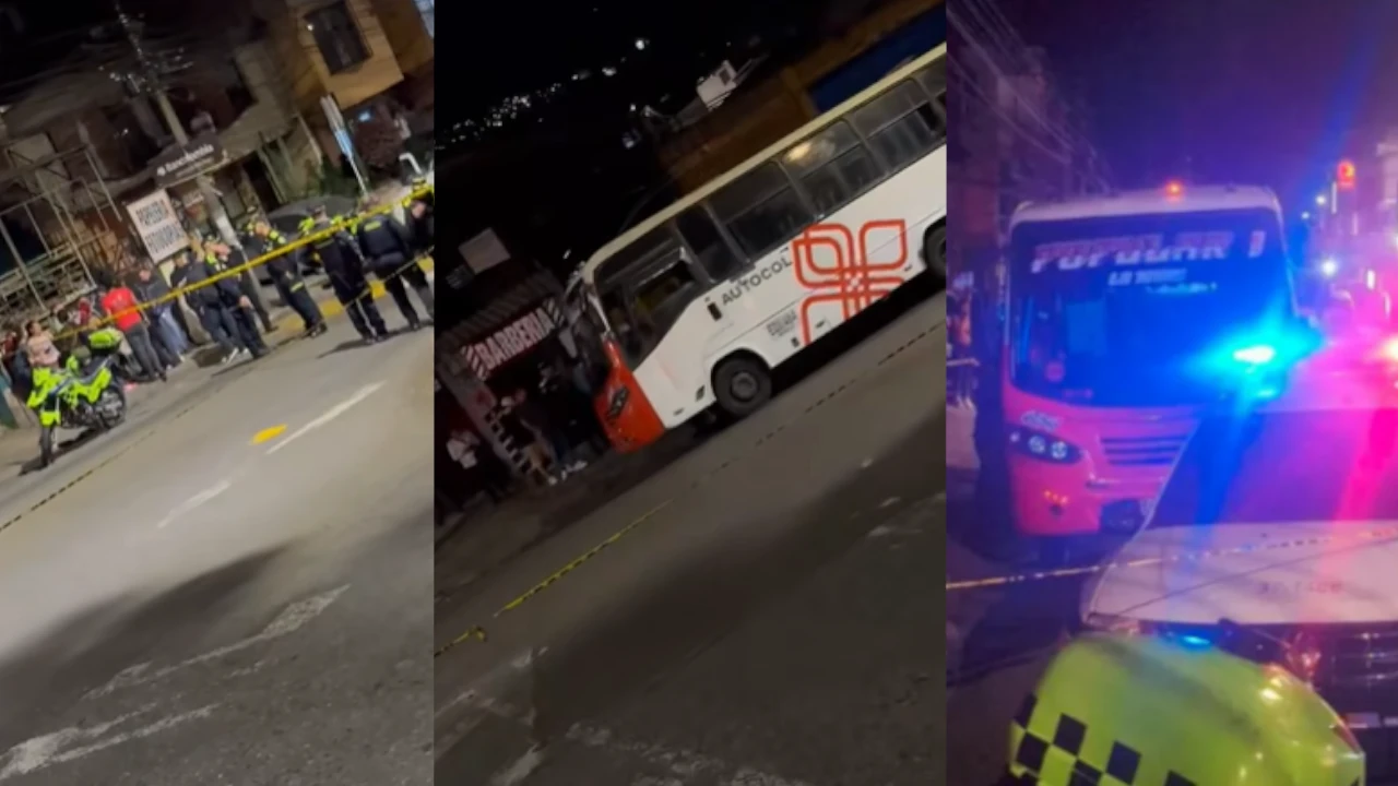 Bus-dos-mujeres-sin-vida-aranjuez-medellin-barrio-la-piñuela