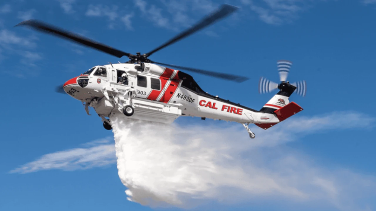 Gobierno anuncia la compra de helicópteros Firehawk para atender emergencias e incendios forestales Firehawk