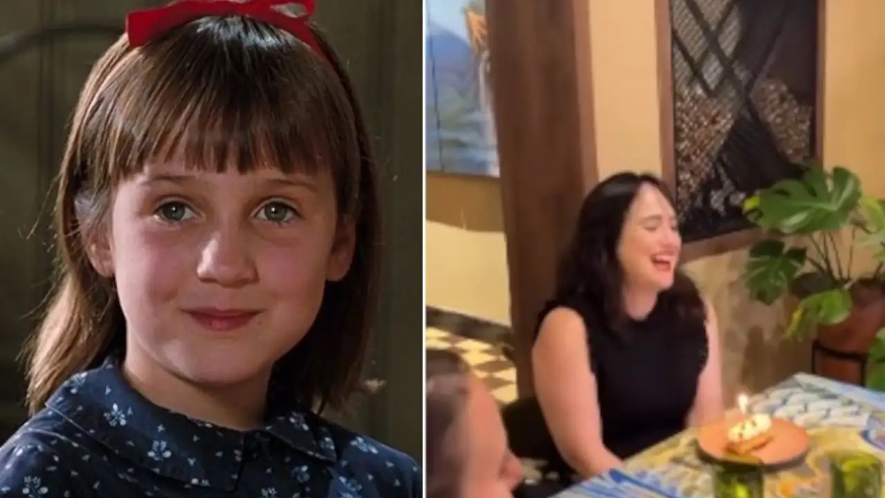 ¡Matilda en Colombia! Mara Wilson eligió Santa Marta para celebrar su cumpleaños