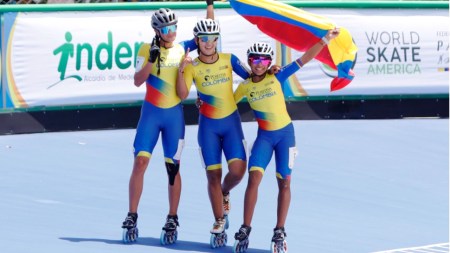 Colombia arrasó en el Panamericano de Patinaje en Medellín con 60 medallas