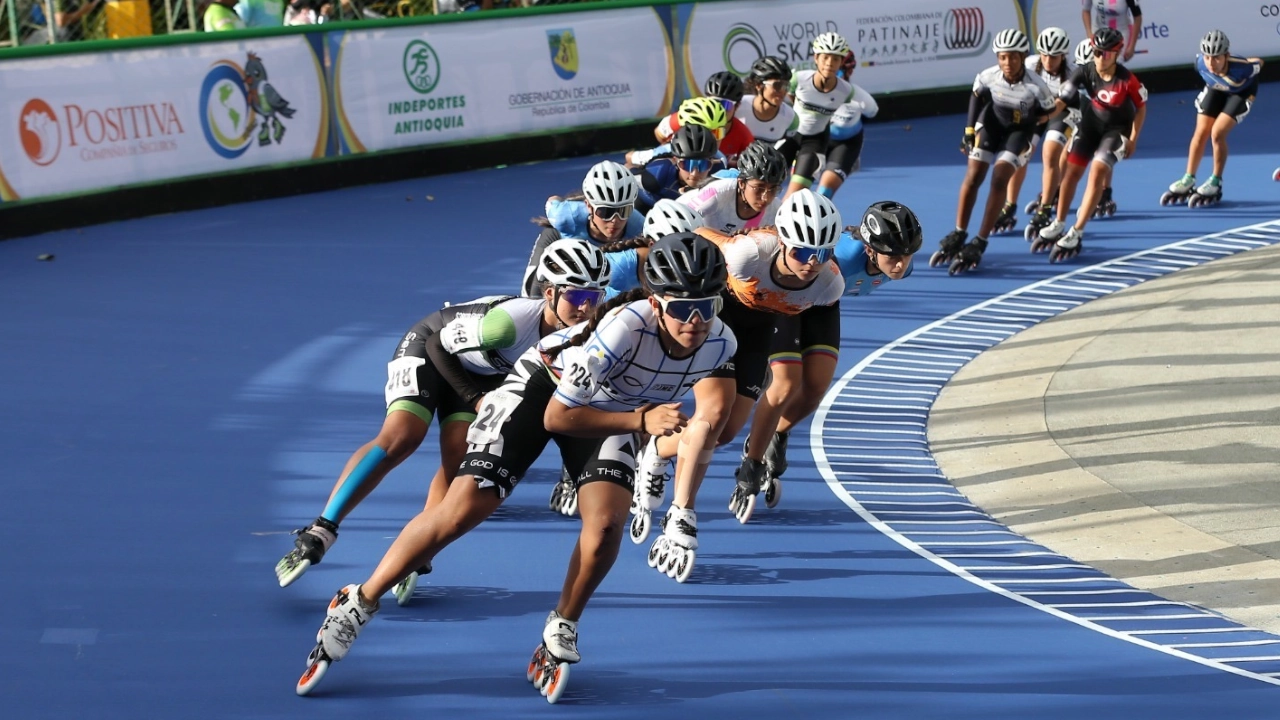 Colombia arrasó en el Panamericano de Patinaje en Medellín con 60 medallas