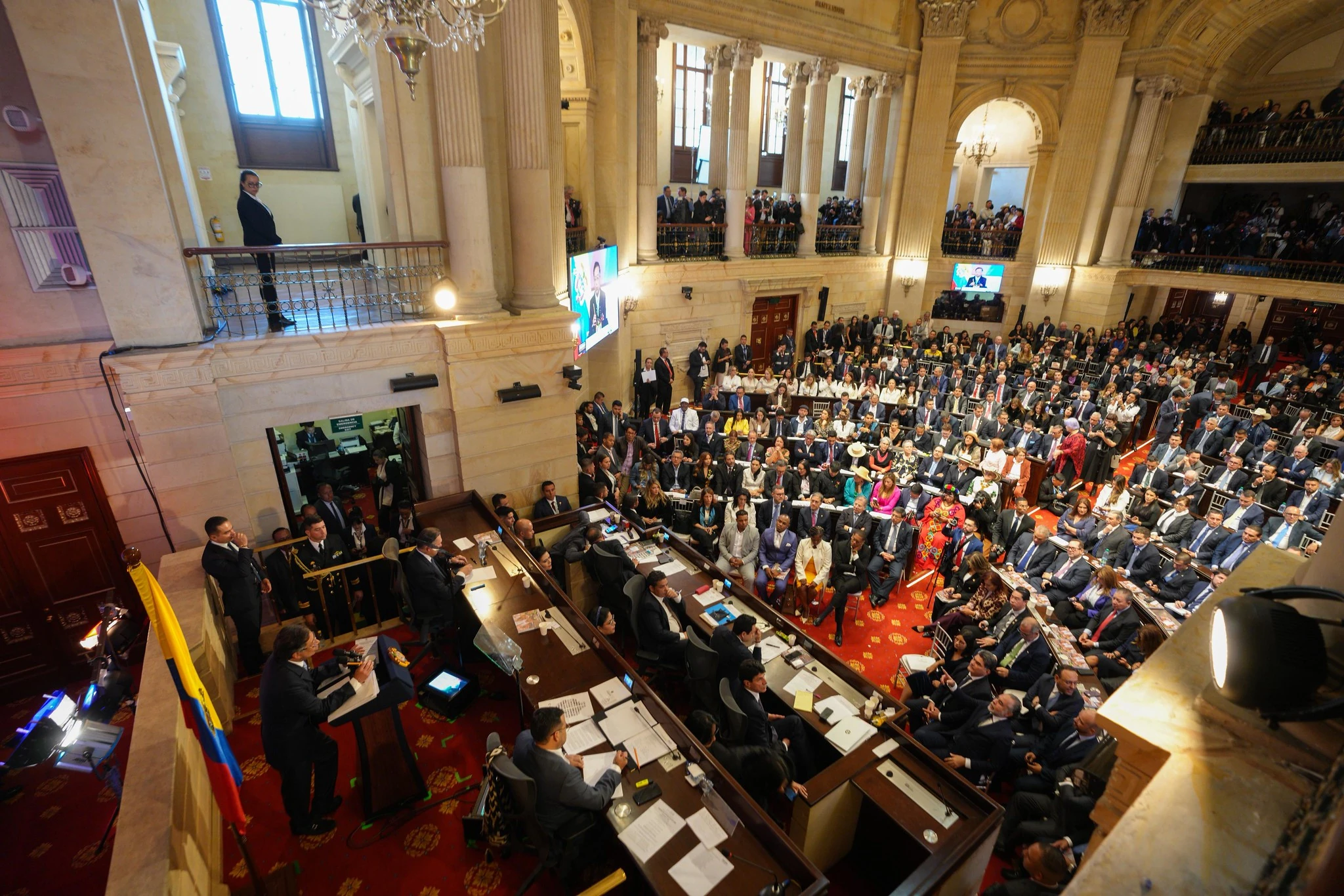 “Este gobierno no ha logrado la paz total”: Petro rindió cuentas ante el Congreso 1 Senado presidente
