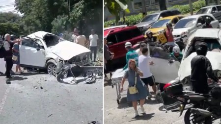 Tres personas resultaron lesionadas tras accidente en El Poblado Tres personas resultaron lesionadas tras accidente en El Poblado