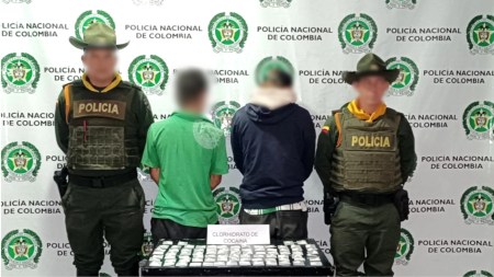 Golpe al microtráfico en zona rural de El Retiro: dos hombres fueron capturados con cocaína