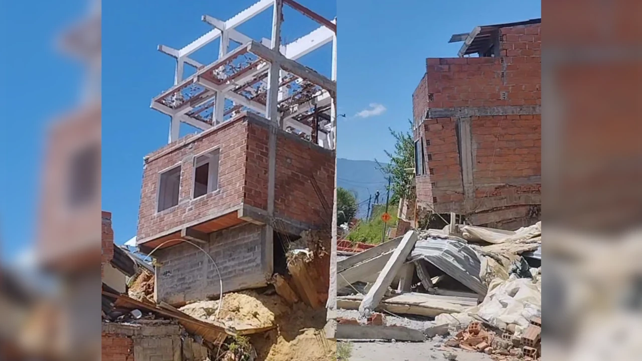 desplome-casa-la loma-san cristobal-medellin