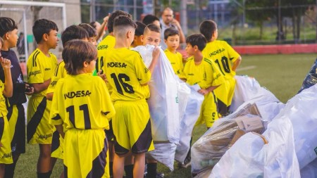 entrega-uniformes-zonal-babyfutbol-sabaneta-reciclaje1