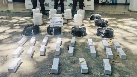 ¡Como arroz! Descubren 10.000 detonadores y mecha para explosivos ocultos en cargamento de este cereal en Antioquia incautan-detonadores-mecha-explosivos-via-antioquia