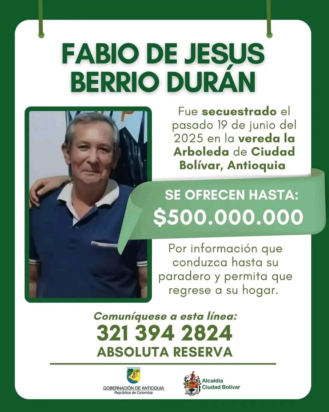 recompensa caficultor