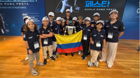 Estudiantes del Colegio Theodoro Hertzl brillan en Corea del Sur con proyectos de robótica Theodoro-Hertzl