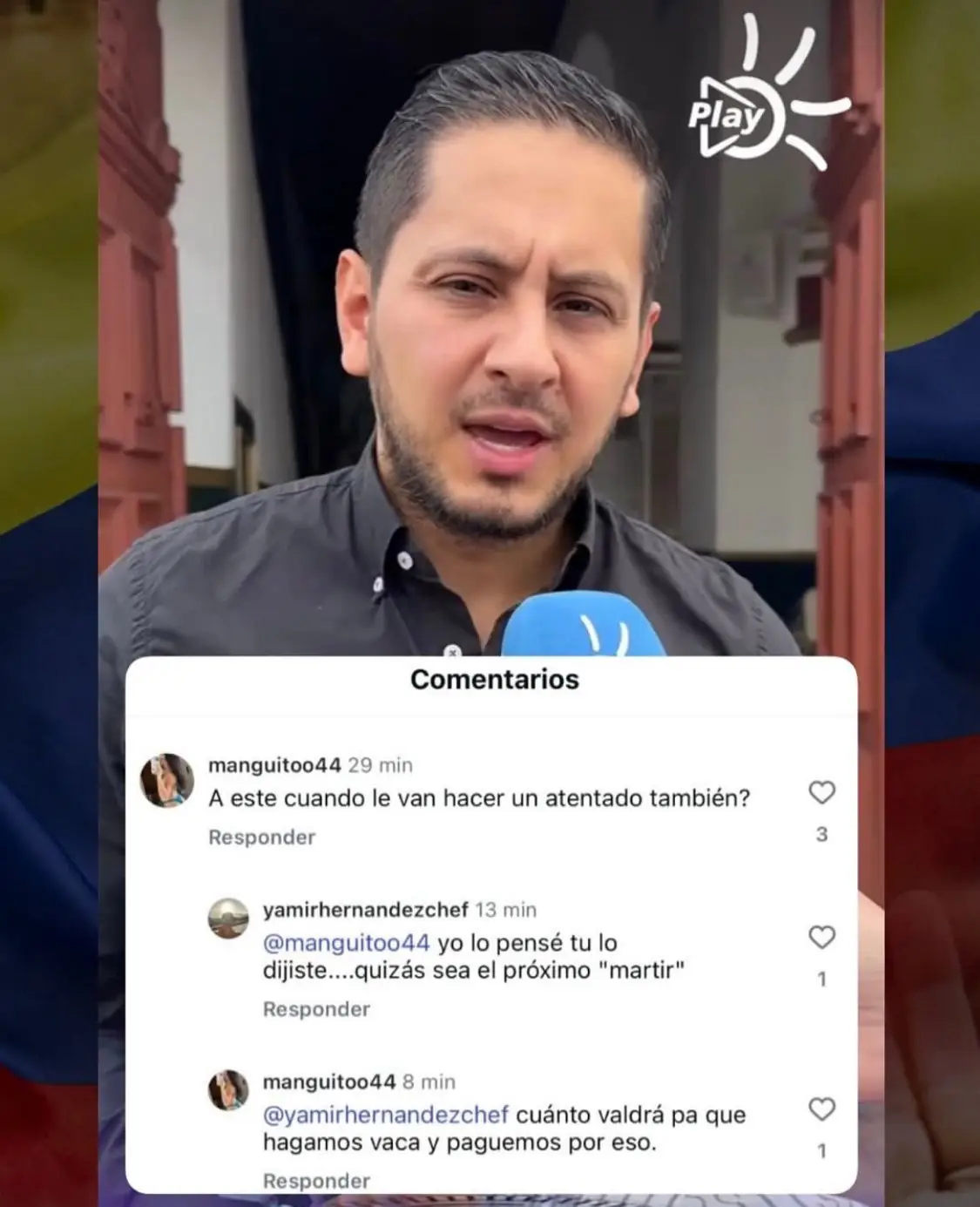 Amenazan en redes sociales al senador Esteban Quintero y al Alcalde de Rionegro