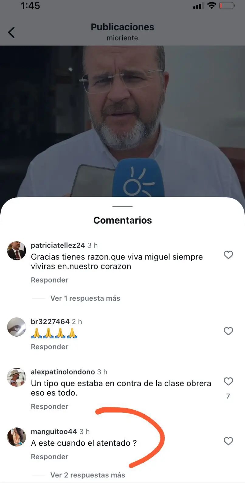 Amenazan en redes sociales al senador Esteban Quintero y al Alcalde de Rionegro