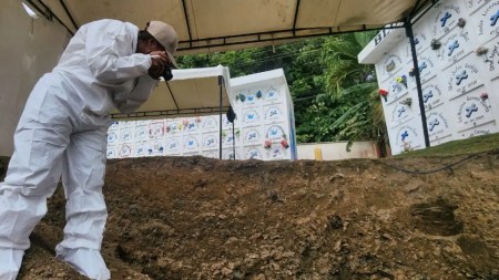 Seis personas de una misma familia fueron recuperadas por la UBPD en cementerio de Necoclí