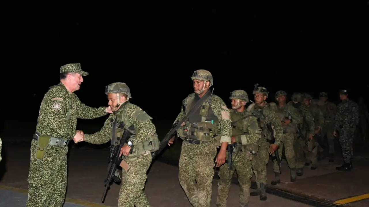 Liberan a 33 miembros de las Fuerzas Militares después de varios días de secuestro