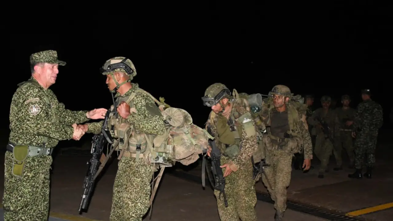 Liberan a 33 miembros de las Fuerzas Militares después de varios días de secuestro