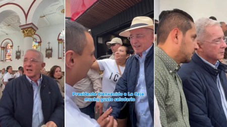 Álvaro Uribe sigue disfrutando de su libertad y de la cercanía con los ciudadanos, hoy visitó La Ceja Álvaro Uribe sigue disfrutando de su libertad y de la cercanía con los ciudadanos, hoy visitó La Ceja