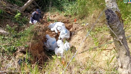 Autoridades confirman el hallazgo de restos humanos de cinco personas en Santa Barbara Antioquia