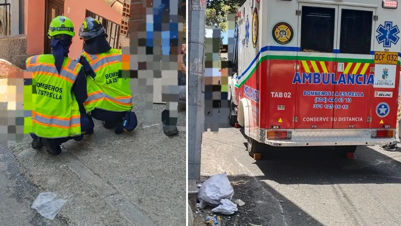 Bomberos auxilian a peatón que milagrosamente sobrevivió tras ser arrollado por un camión en La Estrella Bomberos auxilian a peatón que milagrosamente sobrevivió tras ser arrollado por un camión en La Estrella