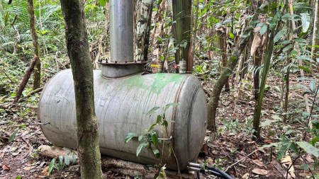 Desmantelan laboratorio en el Meta con 450 kilos de cocaína lista para exportación