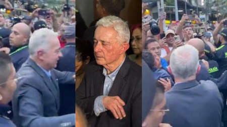 ¡Lo aman! Álvaro Uribe celebró su ‘libertad’ con una misa en Sabaneta y la comunidad lo alabó Uribe Sabaneta