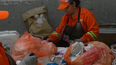 residuos feria de flores