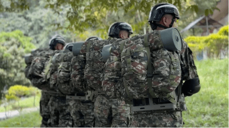 Fuerza pública recibe dotación tras el recaudo de la Tasa de Seguridad en Antioquia entrega-de-dotacion-en-Antioquia
