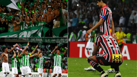 A lo largo de la historia, Atlético Nacional y São Paulo se han enfrentado en 12 partidos oficiales de CONMEBOL, distribuidos en Libertadores, Sudamericana y Supercopa desde 1993 hasta 2016