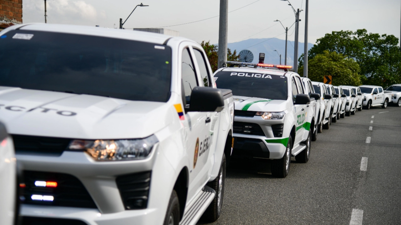 Los vehículos conformarán los Escuadrones Militares y Policiales Antioquia Segura, que operarán en zonas rurales y urbanas