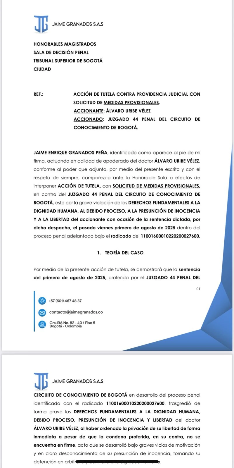 tutela-defensa-Uribe