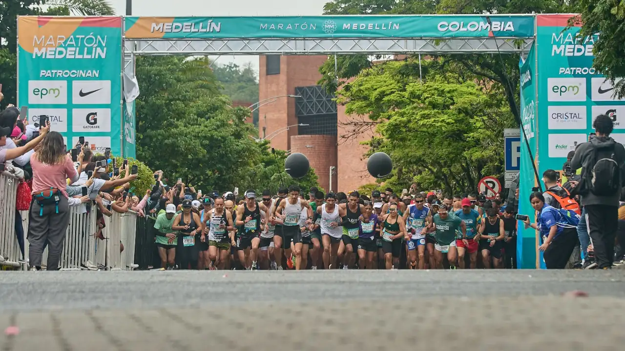 Medellín recibirá 27 mil corredores de 45 países en la Maratón 2025 este fin de semana