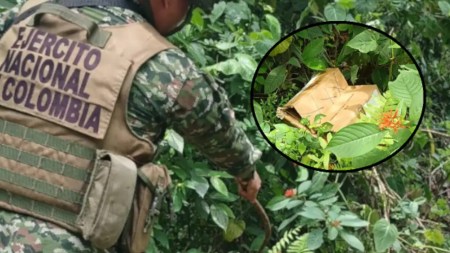 Ejército encontró explosivos instalados cerca a la vía que va de Medellín a la Costa