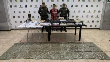 Cae alias “Hanzel”, señalado de almacenar, dosificar y distribuir estupefacientes en Itagüí y La Estrella Alias-Hanzel