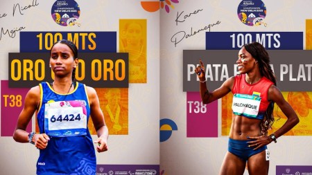 ¡Orgullo! Angie Mejía y Karen Palomeque obtuvieron oro y plata en paraatletismo para Colombia JUEGOS