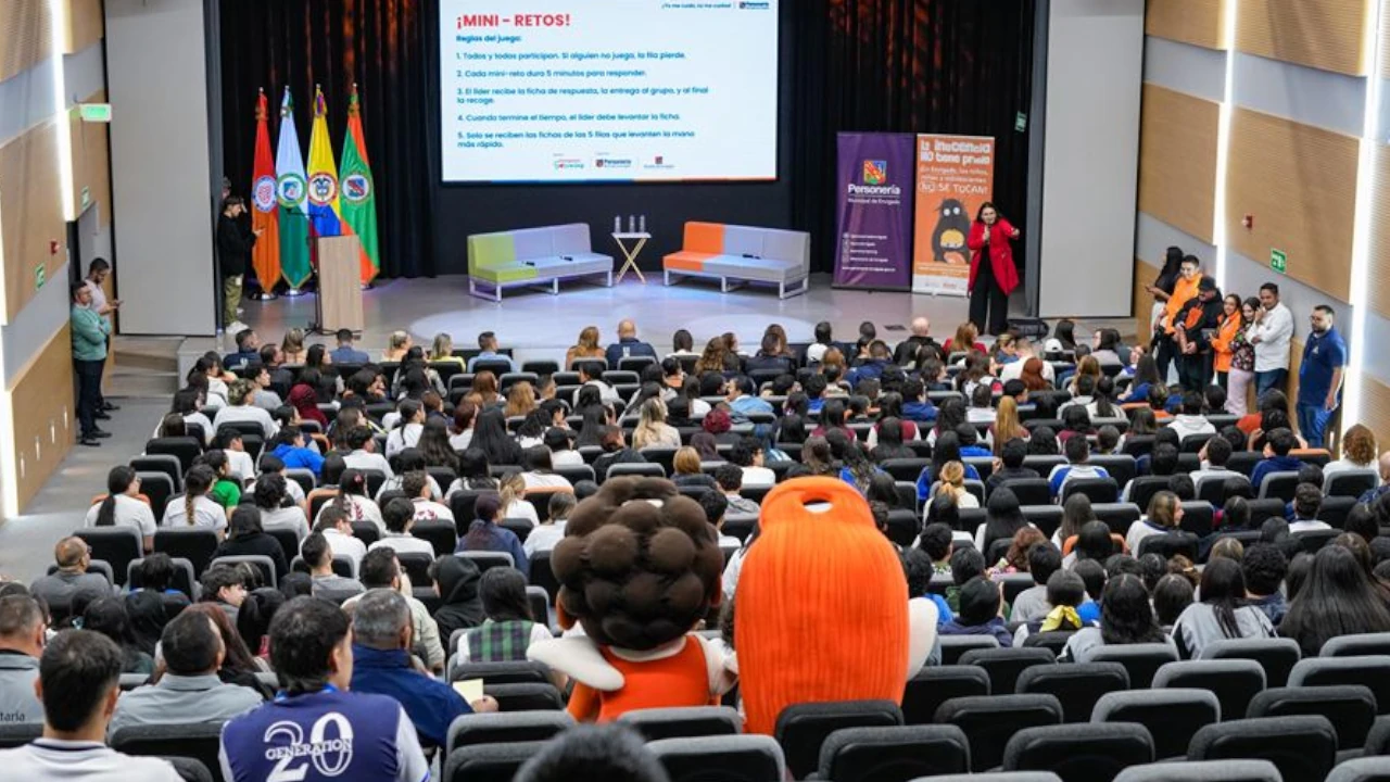 Más de 600 jóvenes de Envigado participaron en la jornada «Yo me cuido, tú me cuidas» por la protección de la niñez Jornada-protección-niñez-Envigado