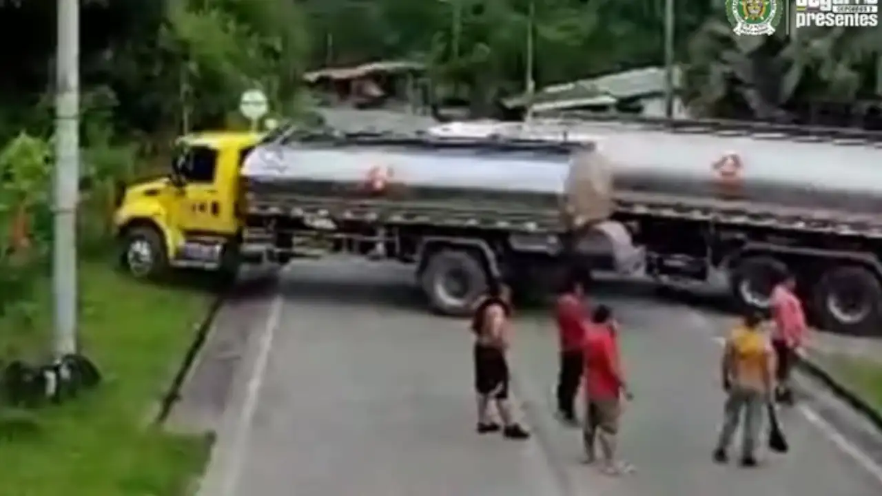 ¡Atención! Reportan cierres en las vías entre Medellín y Quibdó por manifestación