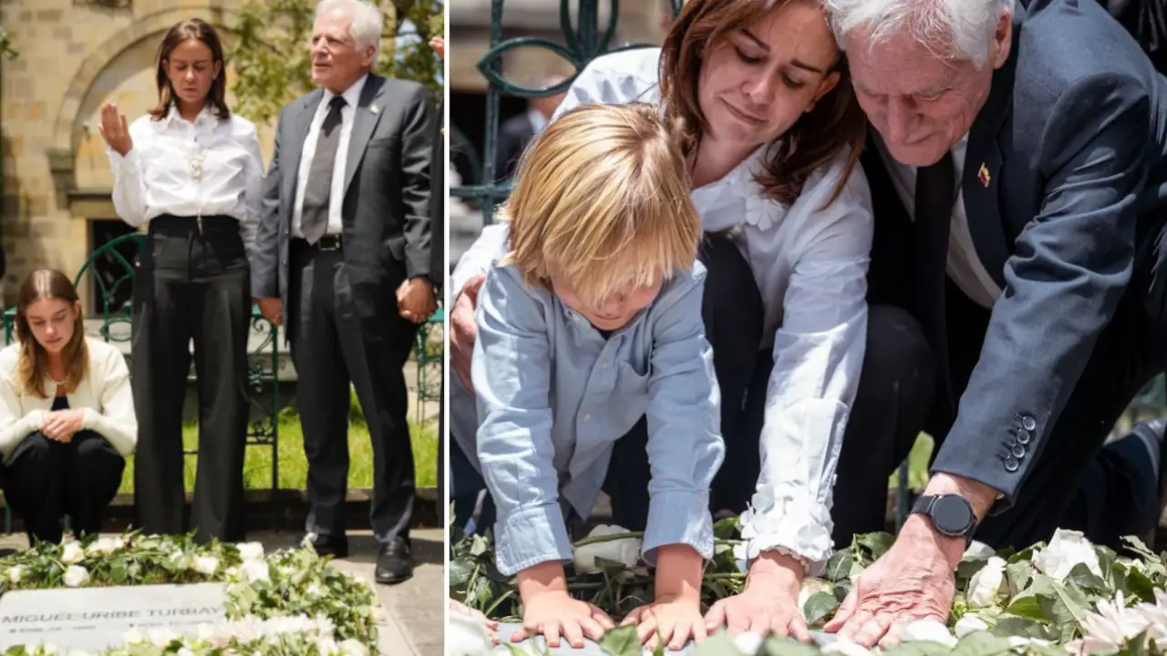 Viuda de Miguel Uribe comparte emotivo discurso tras visitar la tumba y el lugar del atentado Viuda de Miguel Uribe comparte emotivo discurso tras visitar la tumba y el lugar del atentado