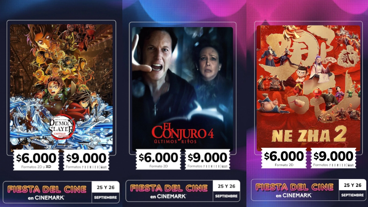 La fiesta del Cine llega con boletas desde 6.000 pesos