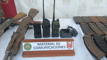 Contundente golpe al Clan del Golfo: incautado material de guerra en Valdivia incautación