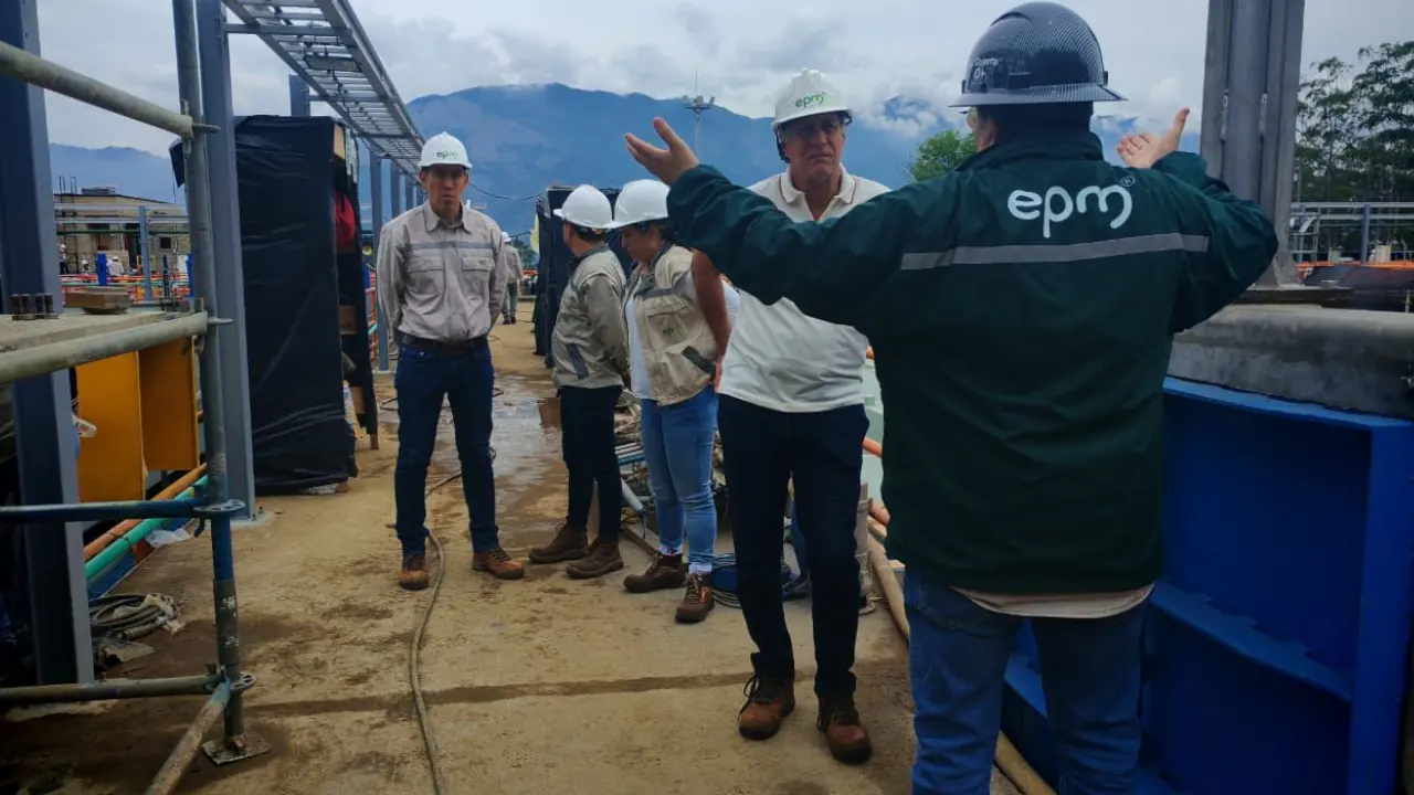 EPM termina trabajos en planta Manantiales y avanza restablecimiento del agua