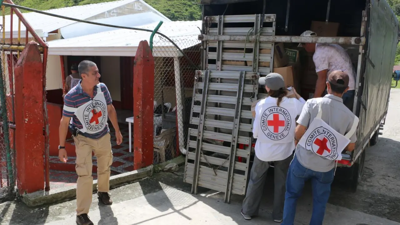 Más de 2 mil desplazados en Briceño reciben kits de aseo e higiene del Comité Internacional de la Cruz Roja