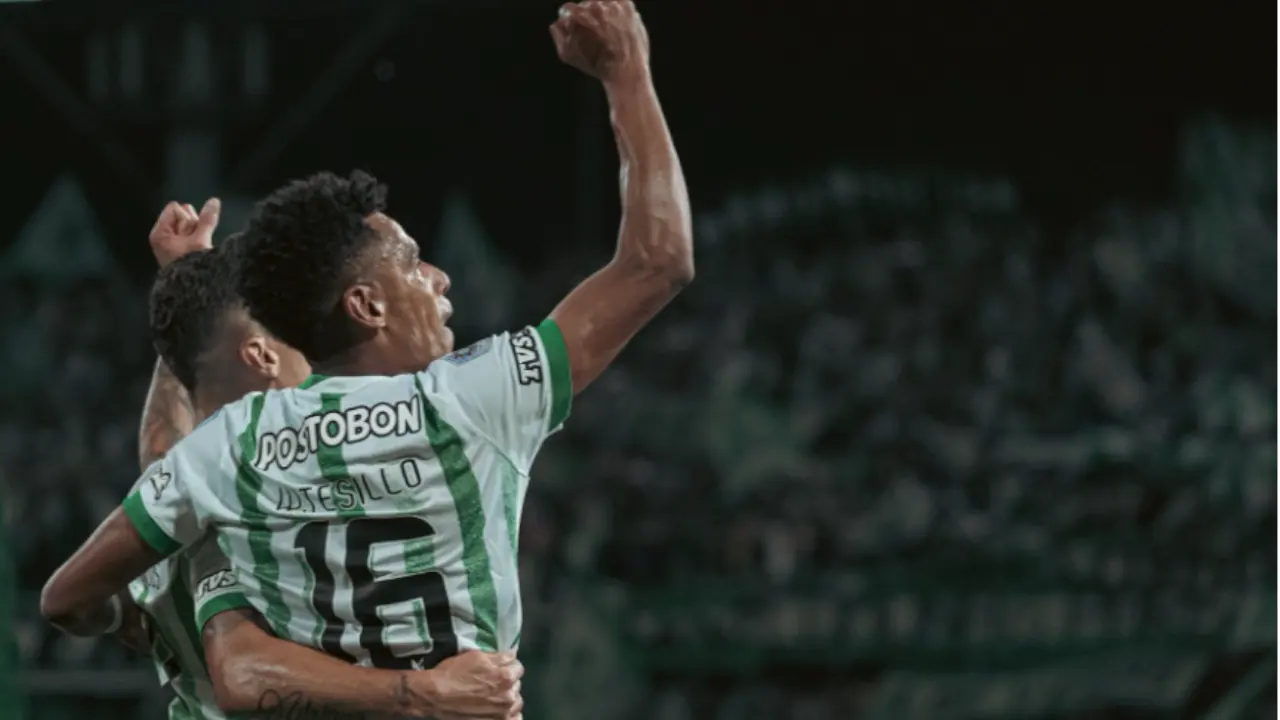 El clásico paisa fue verde, tras la contundente victoria 5-2 de Atlético Nacional sobre el DIM